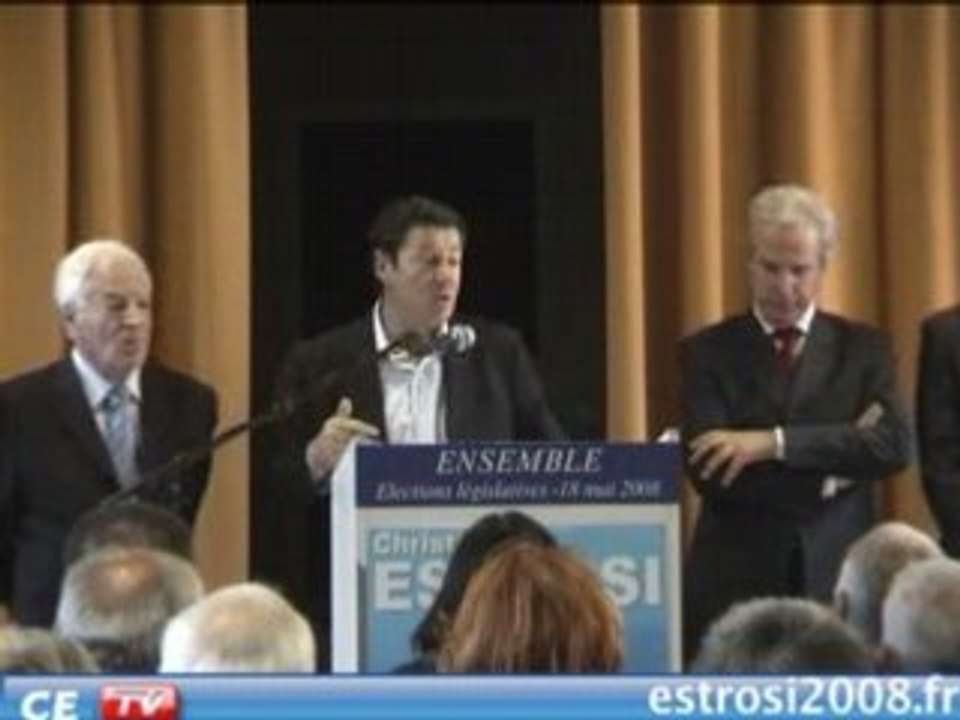 LÉGISLATIVES  Villars-sur-Var CHRISTIAN ESTROSI 2008