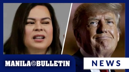 VP Sara disputes Trump's remarks : It's the US militarizing PH