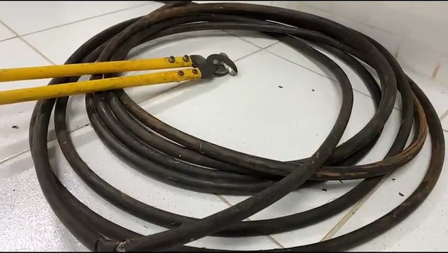 Homens são detidos na rua com fios furtados no Pacaembu