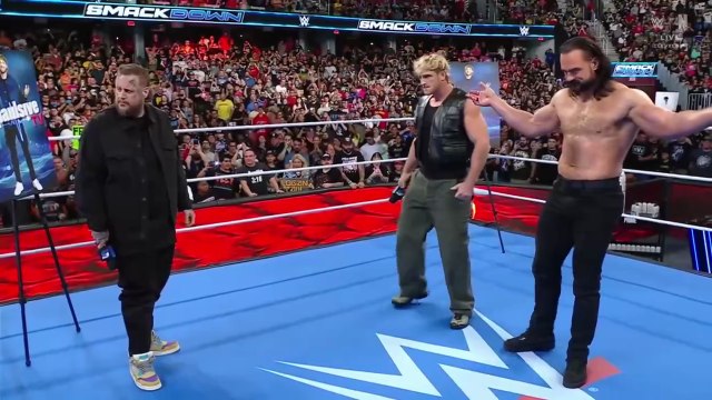 WWE Smack Down _July 25, 2025 - Jelly Roll fearless in Randy Orton's presence join forces to take down sadistic Logan Paul & Drew McIntyre
