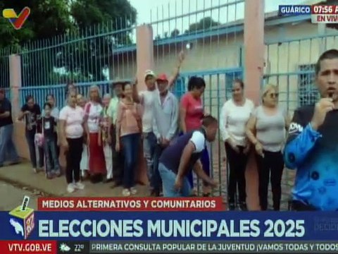 Guárico | Habitantes del mcpio. Miranda se suman al operativo nacional de Elecciones Municipales