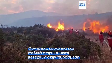 Αλβανία - Βουλγαρία: Ζήτησαν συνδρομή από την ΕΕ για να αντιμετωπίσουν τα πύρινα μέτωπα