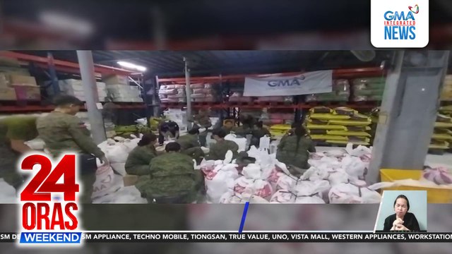 GMA Kapuso Foundation, may relief operations sa mga nasalanta ng Bagyong Emong sa Pangasinan | 24 Oras Weekend