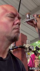 Woods of Terror Greensboro Nc with Dj Delz (Horror Makeup)