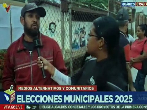 Guárico | Ciudadanos del mcpio. José Tadeo Monagas asisten a ejercer su derecho al voto