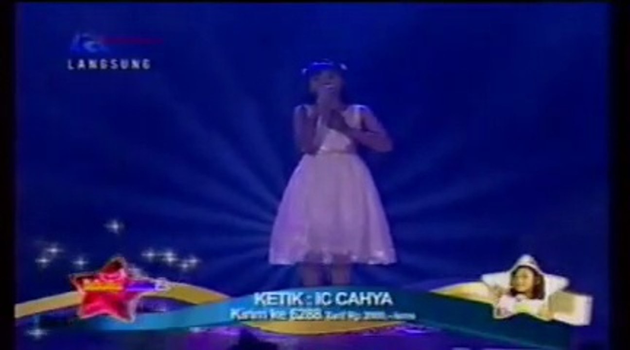 Cahya Ningrum - Bahasa Kalbu (Menuju Pentas Idola Cilik 2: 21 Besar)
