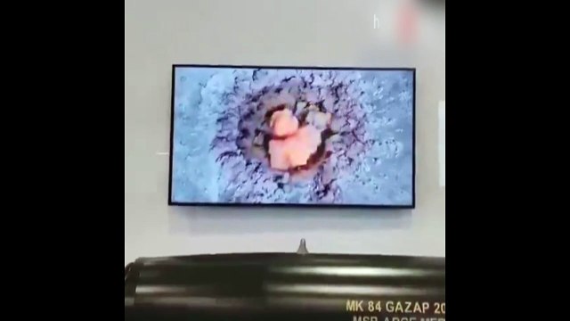 Görenler atom bombası sandı! Uçak bombası olan GAZAP böyle görüntülendi