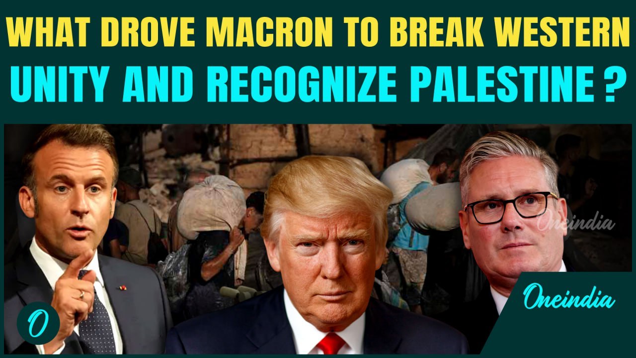 Macron 'Sides' with Hamas Against Trump & 'Bibi' —  Marks France's Official Entry in Middle East War
