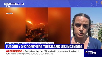 Dix personnes sont mortes en Turquie dans un violent incendie