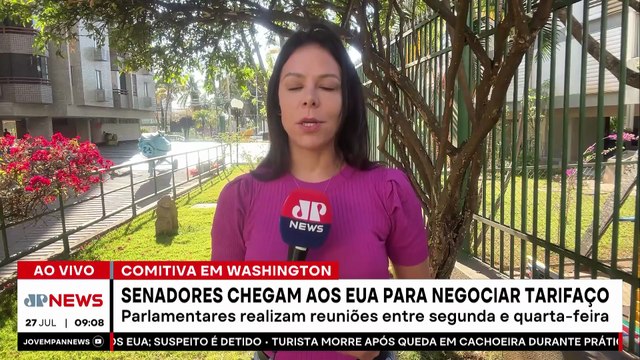 AGENDA NOS EUA: Senadores tentam negociar tarifaço