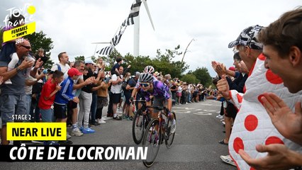 Côte de Locronan - Stage 2 - Tour de France Femmes avec Zwift 2025