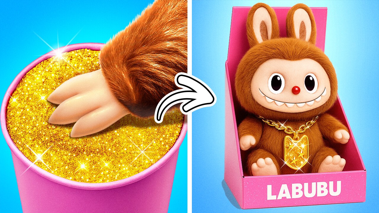 Labubu Mystery Box IRL! 🎁😱 Cool Hacks, Fun Crafts & Weird Surprises! ✂️🔥
