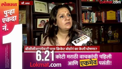 भारत-पाक क्रिकेट होणार असेल तर मग आम्हाला जगभरात का पाठवलं, प्रियंका चतुर्वेदींचा सवाल