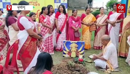 'যুদ্ধ অবসানে সবুজের আহ্বান', বার্তা দিয়ে প্রস্তুতি শুরু মহিলা পরিচালিত পুজোর