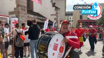 La afición de España pone rumbo al estadio para la final