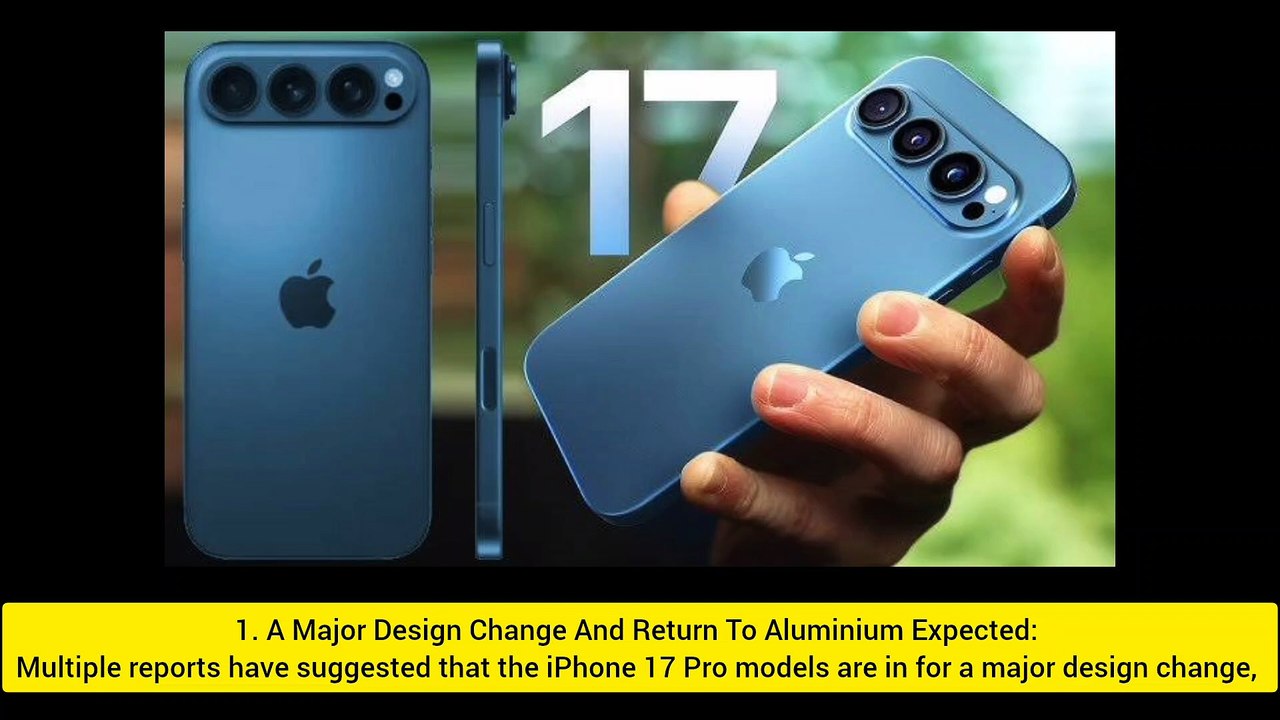 iPhone 17 Pro 5G mobile launch: 5 big changes Apple is expected to bring in September 2025