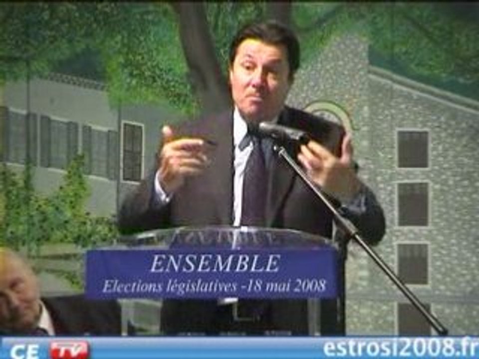 LÉGISLATIVES  Saint-Martin-du-Var CHRISTIAN ESTROSI 2008