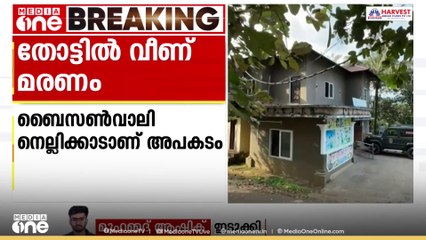 ഇടുക്കി ബൈസൺവാലിയിൽ കാലവഴുതി തോട്ടിൽ വീണ അതിഥി തൊഴിലാളി മരിച്ചു