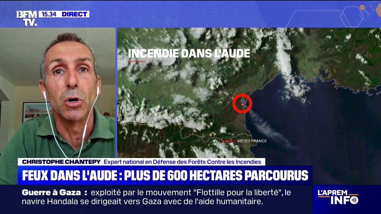 Christophe Chantepy, expert national en défense des forêts, estime que "le débroussaillement est une des mesures les plus efficaces" pour lutter contre les incendies