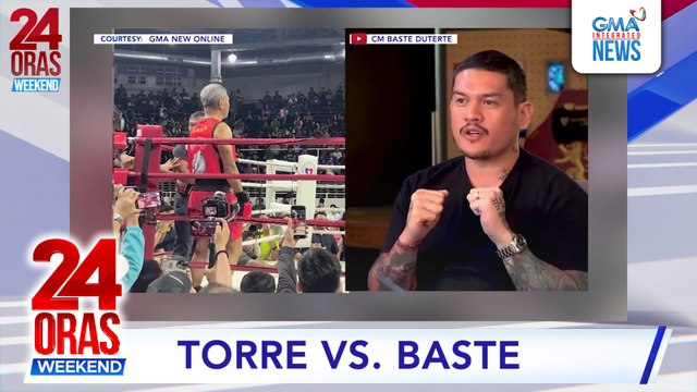 PNP Chief Torre, winner by default nang hindi dumating sa boxing match nila ni Davao City Acting Mayor Baste Duterte | 24 Oras Weekend