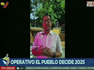 Candidato Darwin González hace el llamado al pueblo a acudir a los centros electorales a votar