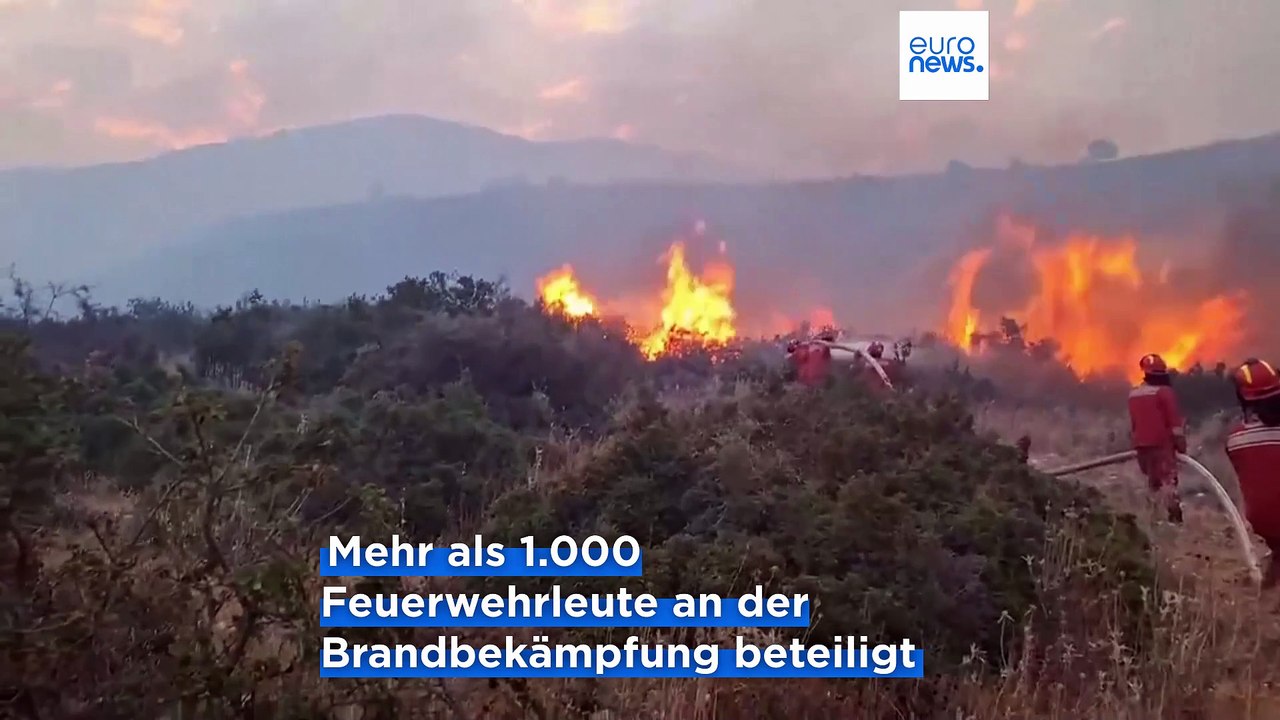 Albanien - Bulgarien: EU hilft bei der Bewältigung von  mehr als 230 Brandherden