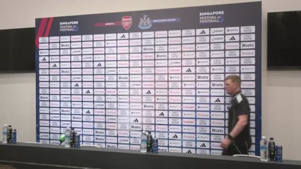 Eddie Howe's press conference after Arsenal 3 Newcastle 2