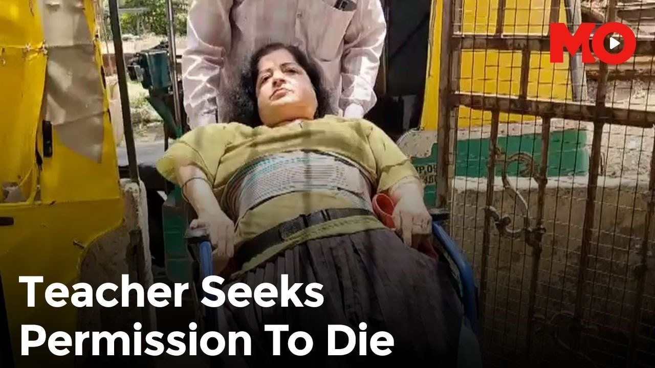Paralysed Madhya Pradesh teacher seeks Euthanasia