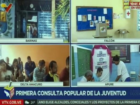 Apureños participan con alegría y en unidad en esto comicios electorales municipales