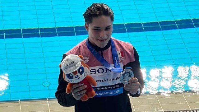 Osmar Olvera consigue la medalla de plata en el Mundial de Singapur 2025