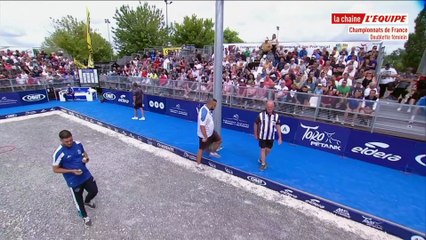 Pétanque - Le replay de la 1/2 finale individuel messieurs - Replay