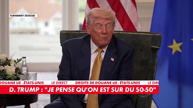 Donald Trump : «Si on ne veut pas payer des droits de douane, la solution, c'est de construire les usines aux Etats-Unis»
