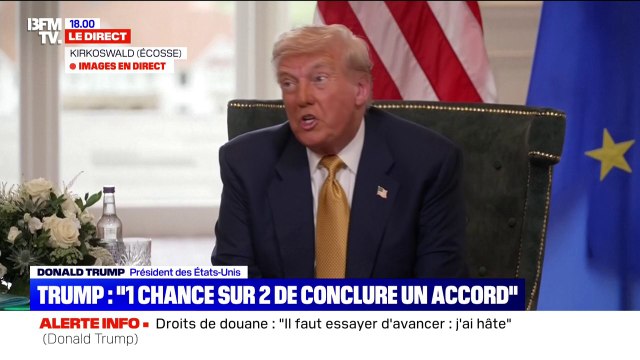 Droits de douane: La date butoir du 1er août est la même pour tout le monde , affirme Donald Trump