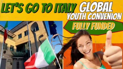 Italy Announce Free Trip for Students | Italy FULLY FUNDED Internship OPPORTUNITY | Step by Step