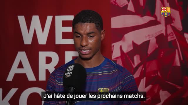 Barcelone - Rashford : Flick peut me faire bien jouer au football