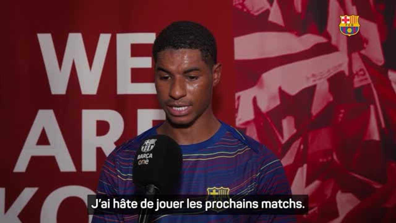 Barcelone - Rashford : "Flick peut me faire bien jouer au football"