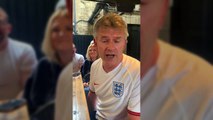 England fans at The Pippin in Maidstone