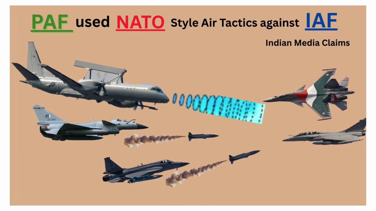 PAF Employed NATO Style Air Tactics against IAF I Modern Warfare I Indian Media Claims