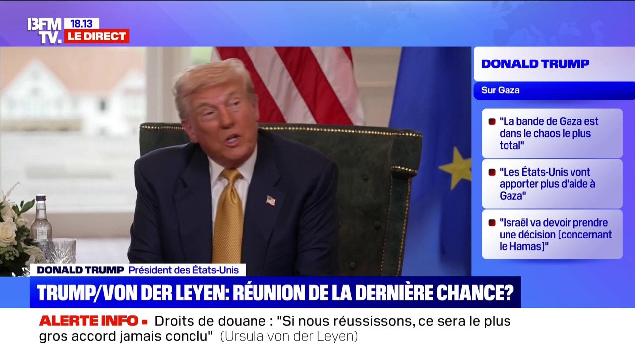 Immigration: "Le mois dernier, aucun migrant n'est arrivé aux États-Unis", affirme Donald Trump