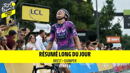 Le Résumé Long - Étape 2 - Tour de France Femmes avec Zwift 2025