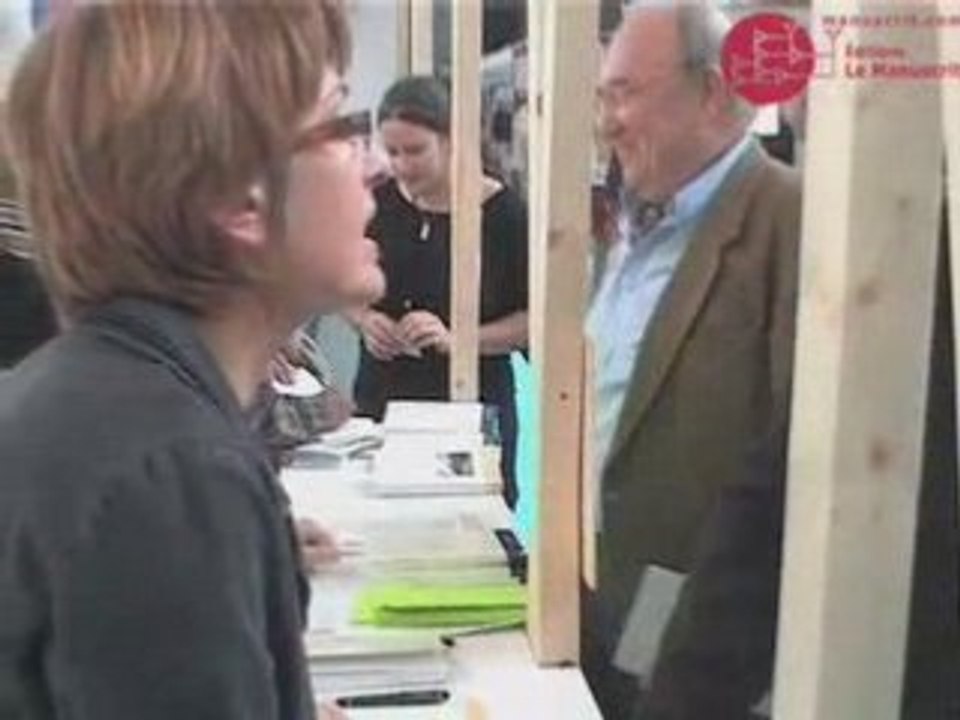 Dedicaces au stand des Editions Le Manuscrit