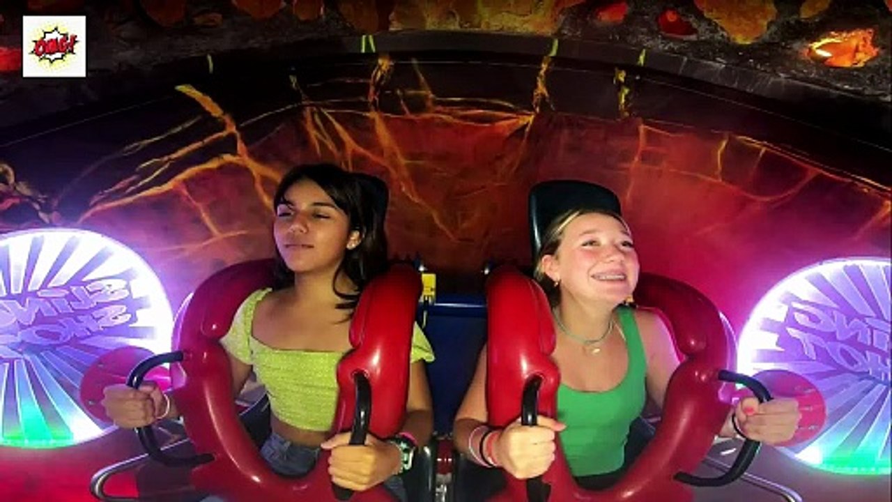 Amazing slingshot ride