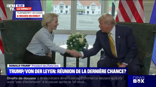 Droits de douane: les États-Unis et l'UE ont conclu un accord , annonce Donald Trump