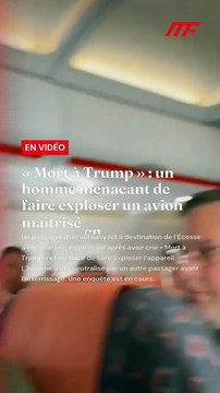 🇺🇸🏴 FLASH – « Mort à Trump » : un homme menaçant de faire exploser un avion maîtrisé en vol Un passager d’un vol easyJet à destination de l’Écosse a été maîtrisé en plein vol après avoir crié « Mort à Trump » et menacé de faire exploser l’appareil ✈️
