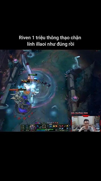Riven 1 triệu thông thạo chặn lính illaoi như đúng rồi #riven #illaoi #lienminhhuyenthoai #leagueoflegends #knightriseky