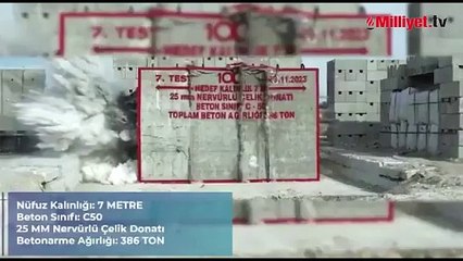 Türkiye'nin sığınak delici HAYALET'i gündem oldu: ABD'ninkinden 6 kat hafif olmasına rağmen etkili!