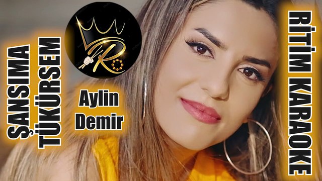Şansıma Tükürsem - Aylin Demir ✩ Ritim Karaoke (Ankara Kürdi Bozlak 4/4 Misket Beste Osman Karakaya)