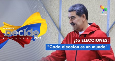 Pdte. Maduro: 26 años de revolución con 33 elecciones