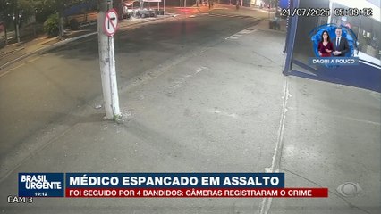 Médico espancado em assalto: vítima roubada dentro de estacionamento