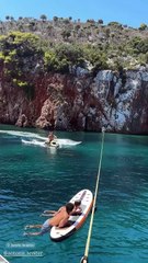 Αντώνης Σρόιτερ: Πήρε το κορίτσι του και έκαναν βόλτες με jet ski στις διακοπές τους